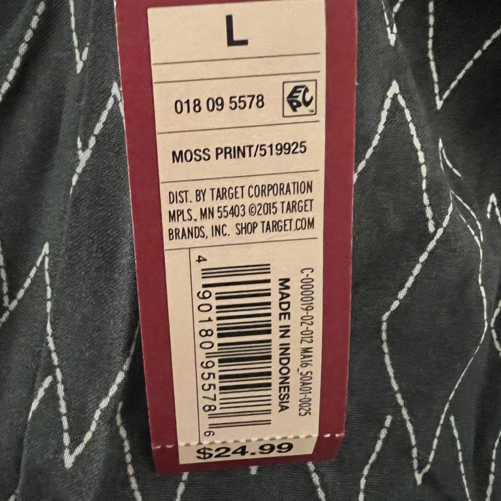 NWT Merona Romper with pockets and tie waist - Picture 6 of 6